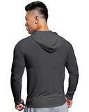 Eyebogler Mens Dry Fit Hooded Neck Full Sleeve Casual Tshirt Pack Of 3,Night Owl::Navy BlueApparel,2XL