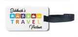 SiddheshS Travel Partner Name Luggage Tag Customised Personalized Tour Travel Tag 02