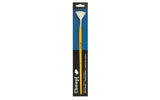 Cheep! White Nylon LH Fan #8 Paint Brush with Wood Handle paint brushes for Acrylic Paint, Oil or Watercolor Paint Face Pain