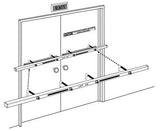 Exit Security Inc Exit Security Hook-On 72 Outswinging Door Bar