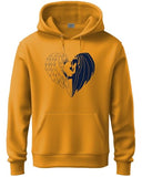 Adro Men'S Cotton Neck Hooded Sweatshirt (H24-Devi-Mu_Mustard,MustardApparel,2XL