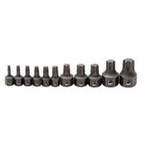 GEARWRENCH 11 Pc. Torx Insert Bit Set for 6 & 12 Pt. Wrenches 81560
