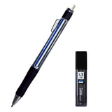 Tombow Pencil Mark Sheet Mechanical Pencil 1.3mm Mono Work (Mechanical Pencil with MONO EraserMechanical Lead Set) HB Thick Lead