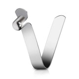 AuRiver 25 PCS Tent Pole Clips Stainless Steel Kayak Paddle Spring Snap Clips Tent Pole Push Button Spring Clips Locking Pin for