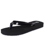 Ortho Joy Fancy Doctor Slippers | Soft Black Chappal For Women | Comfortable Flat Regular Wear Slippers For Women,Black,4,B09YDJB9VL
