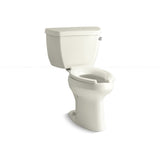 Kohler K-3493-RA-96 Highline Classic Pressure Lite Comfort Height Elongated 1.4 gpf Toilet with Right-Hand Trip Lever, Less Seat