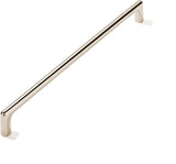 khtumeware 1 Pack Polished Nickel Appliance Handle Pull 12 Inch(305mm) Hole Centers Cabinet Pulls Kitchen Cabinet Hardware for C