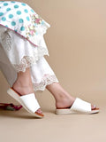 Shoetopia Elegant White Wedges For Women & Girls /Eu39,White,6,B0F6V4JVXN