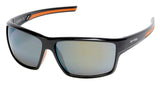 HarleyDavidson Mens Modern Rectangular Sunglasses, Black, 6513130