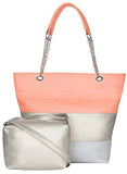 Adisa Women'S Handbag (Set Of 2 Peach1),Peach1,,B0C9Y23KBV