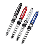 Levin 4 in 1 multifunction metal light Pen touch stylus function with Pen holder Pack of 1