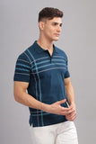 Adro Men'S Solid Regular Fit Polo Shirt (Pnop24-L1-Sbwhsb_Teal,TealApparel,2XL