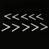 10PCS RC Airplane Plastic Pin Hinge for RC Plane Helicopter Aircraft DIY Model Plane Fix Wing Parts (2.5x43mm)