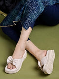 Shoetopia Comfortable Cream Platform Heels For Women & Girls /Eu37,Beige,4,B0DRJGSNJT