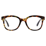 Peepers by PeeperSpecs Women's Grandview Soft Square Blue Light Blocking Reading Glasses, Tortoise, 50 + 2.75