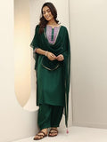 Libas Women'S Viscose Rayon Kurta Sets (400527_Green_Xxl)