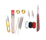 Hosenwelt Sewing Kit, 37PCS Sewing Tool Set, Needle and Thread Kit for Sewing Clothes, Sewing Needles Kit, Portable DIY Hand Mad