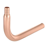 EFIELD 6-inch 1/2 Barb Crimp Pex Copper Stub Out Elbow, ASTM F1807, 6 Inch Length (1, 6-inch)