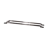 TrailFX Bed Side Rails Fits 2020-2025 Chevrolet Silverado 2500 HD 6.8 Foot Bed Polished Stainless Steel Stake Pocket Mount 2 Inc