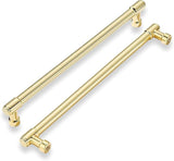 khtumeware | Appliance Handle Pull | Polished Brass | 18 in (457 mm) Center-to-Center Polished Gold Drawer Pull | 1 Pack| Kitche