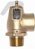 Apollo Valve 13202 Series Bronze Safety Relief Valve, ASME Steam, 5 psi Set Pressure, 1 NPT Male x Female