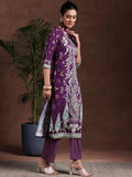 Libas Women'S Poly Crepe Kurta Set (36927 Burgundy S