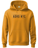 Adro Men'S Cotton Neck Hooded Sweatshirt (H24-Adro-Mu_Mustard,MustardApparel,2XL