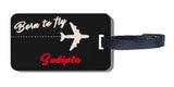 Sudipta Born To Fly Name Luggage Tag Customised Personalized Tour Travel Tag 01