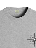 ADRO Tshirt for Men | Printed T Shirt for Men | 100% Cotton Tshirt | Graphic Printed T-Shirt | Chest Printed Tshirt | Unisex Tshirt | T-Shirts Men| RN24-STICK-COMP-GR-2XL Grey,Grey