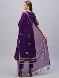 Gosriki Women'S Rayon Blend Anarkali Printed Kurta With Pant & Dupatta (Berlin Begani-Vks02-Gs_M_Begani_Medium),Begani,,B0DJ3CRNBB