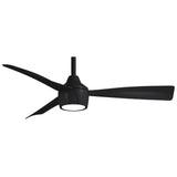 MINKA-AIRE Skinnie 44 Outdoor LED Ceiling Fan F625L-CL - Coal
