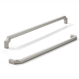 khtumeware 3-Pack 12 Inch Square Brushed Satin Nickel Appliance Cabinet Pulls, Solid Zinc Alloy Heavy-Duty Handles for Kitchen/B