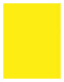 Pacon Neon MultiPurpose Paper, Yellow, 81/2 x 11, 100 Sheets