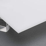 1/8 (3mm) Milky White Acrylic 12x12 Sheet Translucent Plexiglass Cast AZM