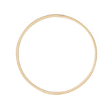 ATORSE 2pcs Embroidery Hoop Wooden Round Bamboo Cross Stitch for Art Craft 20cm