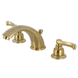 Kingston Brass Kb8967Fl Royale Widespread Bathroom Faucet, Brushed Brass