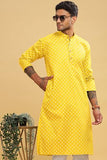 Be Active Men'S Ethnic Printed Full Sleeves Kurta || Cotton Kurta For Men || Men Kurta For Wedding || Kurta For Men (C-Rf0060 Kr