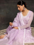Libas Women'S Cotton Blend Kurta Set (272470R Purple L