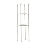Zoomella Plant Support Rings Garden Trellis Climbing Plants Flowers Grow White|Plant Ties & Supports|Home & Garden