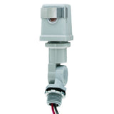 Intermatic K4223C 208-277 Volt Stem and Swivel Mount Thermal Photocontrol - Reliable Light Control - Easy Installation with Incl