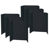 Presentation Board, Black, Single Wall, 48 x 36, Pack of 6