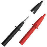 Klein Tools 13737 Replacement Lead Heads for Meter Accessory Kit Cat. No. 69483, Universal Test Lead Tips with Removable Cap, Ba