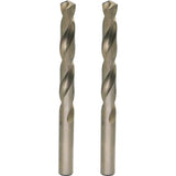 Metric Cobalt Drill Bits 14mm 2PCS, M35 high Speed Steel, high Hardness Straight Shank Drill, Mechanical or Hand Drill for Drill