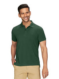 Xyxx Men'S Cotton Solid Regular Fit Shirt (Xy_Cr14_Polo Tshirt_1_Oak Green,OakApparel,XL