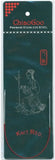 ChiaoGoo Red Circular Knitting Needles 9, Size 5/3.75mm