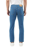 Inkd Men'S Contrast Stitch Stretchable Regular Fit Jeans,Super Sapphire,Super Sapphire,38