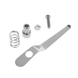 Microscope Kit Stainless Steel Specimen Presser Holder Slides Clips for Biological Microscope Microscope Lens Adapters