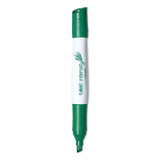 Wholesale CASE of 15 Bic Great Erase Low Odor Whiteboard MarkersWhiteboard Markers, Chisel Point, Green