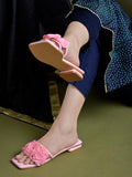Shoetopia Stylish Casual Pink Flats For Women /Eu40,Pink,7,B0DNXLYQ8J