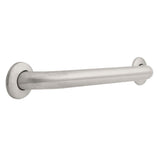 Franklin Brass (1Pack) 18 ADA Grab Bar Concealed Screw Bathtub Handle Safety Grip Bar in Stainless Steel 11/2 diameter Wall